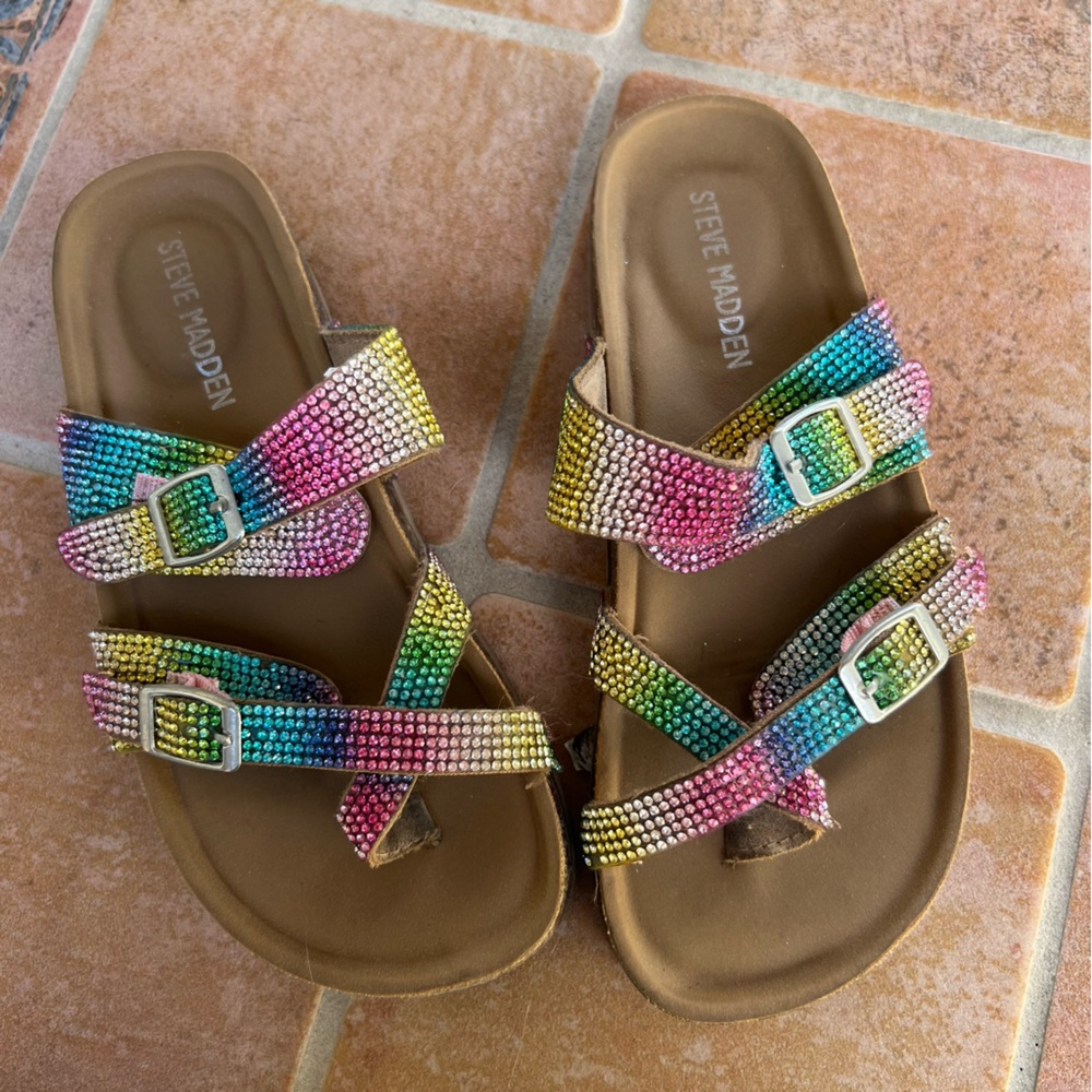 Steve madden kid sandals